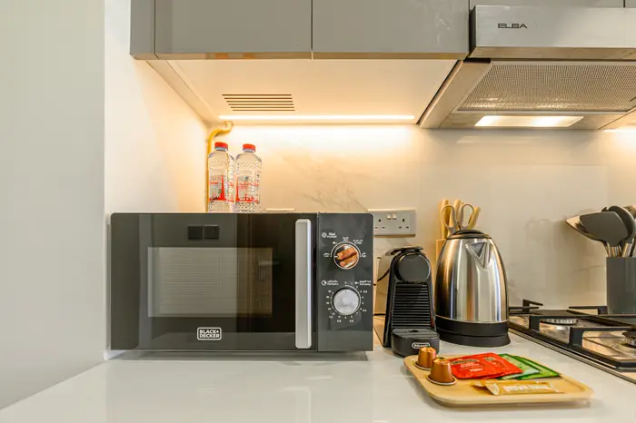 Coffee and kitchen detail