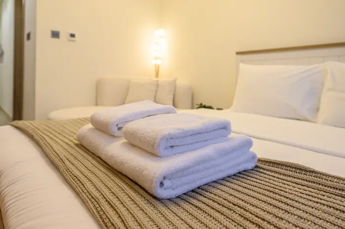 Fresh towels detail