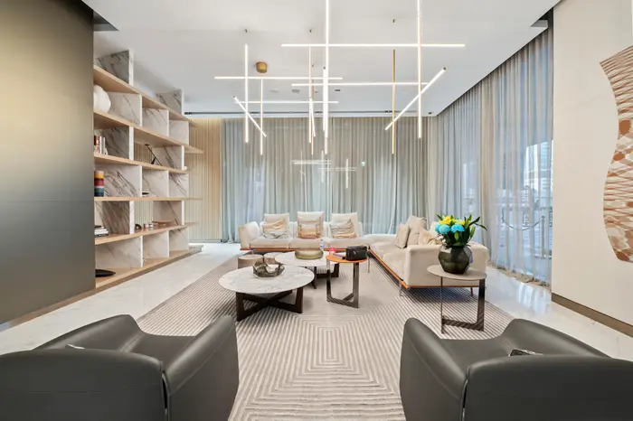 Designer lobby lounge
